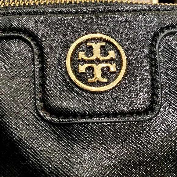 Tory Burch Black Crossbody Tophandle Bag